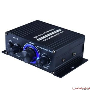 400W Professional Home Amplifiers Audio No Bluetooth-compatible Amplifier Subwoofer Amplifier Home Theater Mini Amplifier