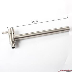 304 Stainless Steel Brushed Super Long Faucet Single Cold Washing Machine Tap Net Mouth Faucet Mop Pool Faucet