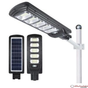 1500watt Waterproof Integrated All In One Solar Street Light Motion Sensor+ Free Pole