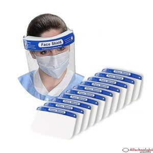 Face Shield With Elastic Loop - 10 Pieces Per Pack