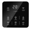 6 In 1 Multifunction Smart Press Yuba Switch Socket Bathroom Heating Lighting Universal Switch Waterproof Smart Press Screen Swi