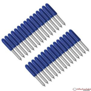 30 Pieces 60 Degree Roland Cricut Cutting Plotter Vinyl Blade Cutter Blade Cricut Machine Milling Cutter Carving Tool