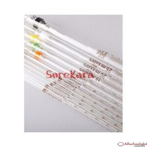 50ml Glass Burette Measuring Pipette With Coding Gand Ring
