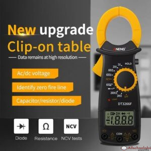 Dt3266f Digital Clamp Multimeter Ac/dc Voltage Ampere Ncv
