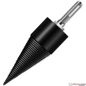 32mm Firewood Chop Drill Bit Wood Splitting Tool Cone Log Splitters Electric Timber Breaking Machine Firewood Chopper Breaker Bits Accessory