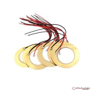 915 Generation 10 Pcs Piezoelectric Piezo Ceramic Plate Dia 27mm for Buzzer Loudspeaker
