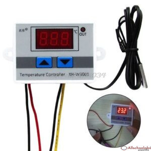 220V Digital LED Temperature Controller 10A Thermostat Control Switch Probe New S08 Wholesale&DropShip