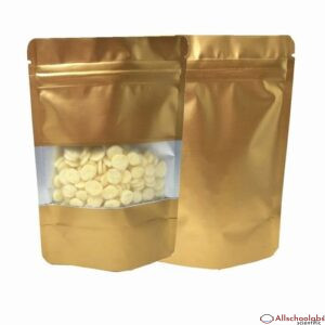 50 Pieces Self-Stand Ziplock Pouch