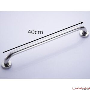 50cm Steel Grab Bar Bathroom Ty Rail Handle With Towel Soap Holder Elderly Disabled Help Handrail For Bathtub Toilet Shower