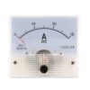 30A Analog Ammeter Panel 0-30A Urrent Meter Analog Amperemeter Panel-white