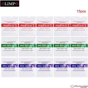 15pcs Lot PH Buffer Measure Calibration Solution Ph 4.00