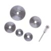 6 Pieces Mini High Speed Steel Circular  Disc