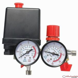 240v Ac Regulator Heavy Duty Air Compressor Pump Pressure 4