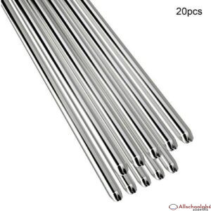20 Pie Es Aluminum Welding Rods 1.6mm * 330mm 5 ? Melting Point Rods-silver-1.6*330mm