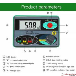 DUOYI 4100 Digital Earth Resistance Tester