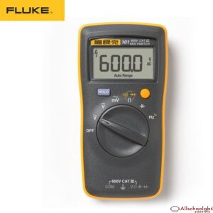Fluke 101 Mini Digital Multimeter Auto Range For AC/DC Voltage Resistance Capacitance Frequency Duty Cycle Tester