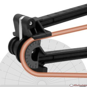 180 Degree Pipe Tubing Bender Four-Slot Combination Multipurpose Pipe Bender Ventilation Systems Tube Bending Tool For Copper