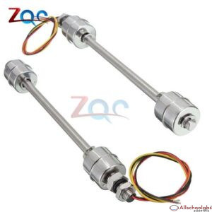 200mm Steel Level Liquid Sensor Water Switch Double Stainless Float