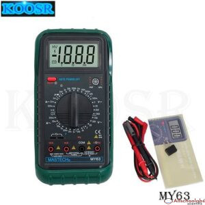 Mastech My63 2000 Counts Digital Multimeter Dmm W/ Hfe