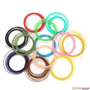 3D Printer Filament ABS 1.75mm For  & Print Pens 12Colors 5m