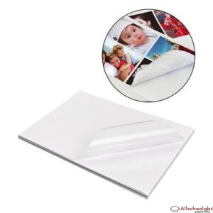 A4 Printable Vinyl Sticker Paper Decal For Inkjet Printer Light 50Pcs