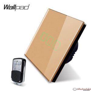 3 Gang Voice Control WiFi RF Remote App Control Light Wall Touch Switch Glass Panel Works With Alexa Google Assistant