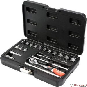 YATO YT-14491 1/4″DRIVE, 20PCS SOCKET SET