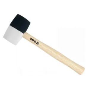 YATO YT-4605 980G RUBBER MALLET – BLACK & WHITE HEAD