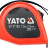 YATO YT-71145 7.5M/25FT/25MM MEASURING TAPE – STEEL BLADE