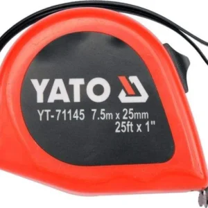 YATO YT-71145 7.5M/25FT/25MM MEASURING TAPE – STEEL BLADE