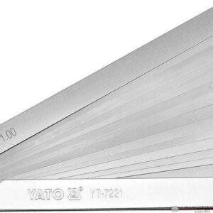 YATO YT-7221 0.02-1.0M 200MM FEELER GAUGE – 17BLADES
