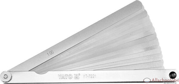 YATO YT-7221 0.02-1.0M 200MM FEELER GAUGE – 17BLADES
