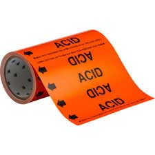 Brady ACID Roll Form Pipe Marker|Buy Online