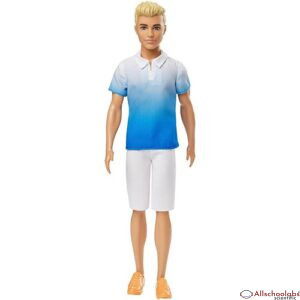 Barbie Ken Fashionistas Doll, Blonde Wearing Blue Ombre Shirt