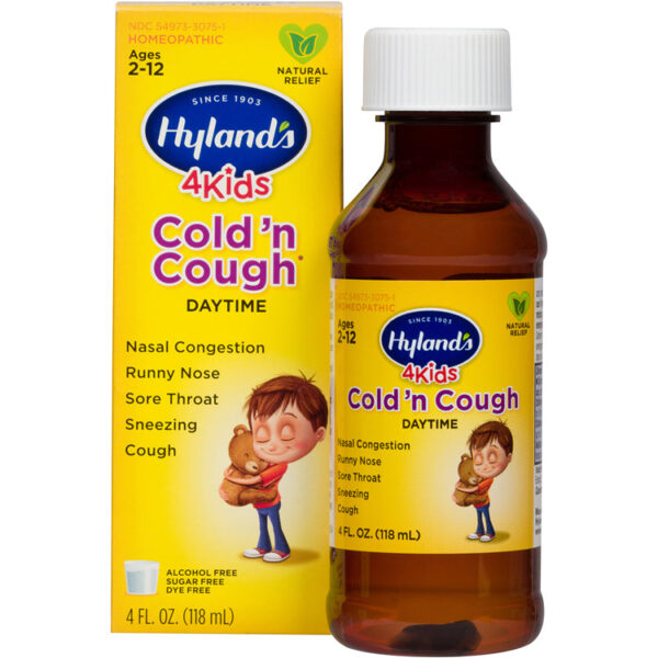 Hyland's Cold N Cough Syrup 118ml - request current price on allschoolabs.com
