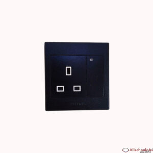 13A Futina Socket Switch (Black)