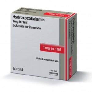 Hydroxocobalamin Solution 1mg in 1 ml x 1 Ampoule - request current price on allschoolabs.com