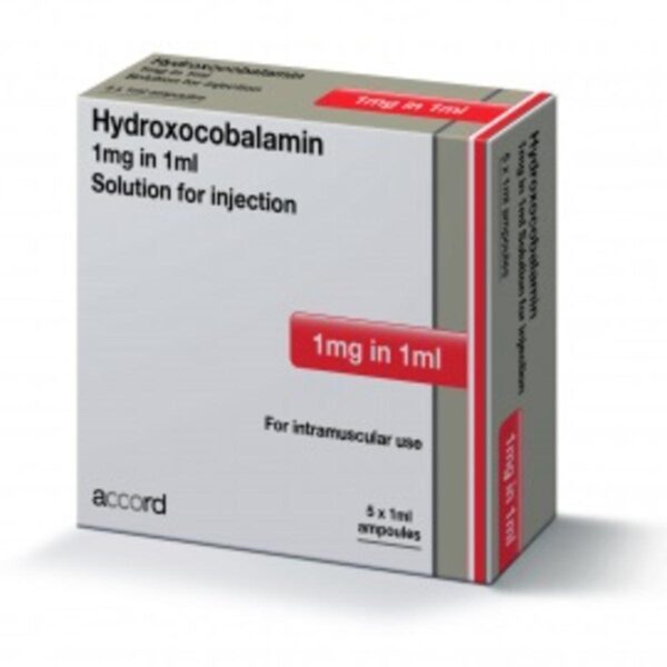Hydroxocobalamin Solution 1mg in 1 ml x 1 Ampoule - request current price on allschoolabs.com