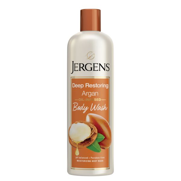 Jergens Deep Restoring Argan Body Wash 22oz - request current price on allschoolabs.com
