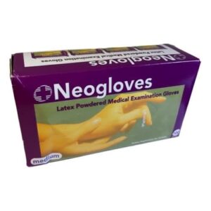 Neogloves Latex Powdered Examination Gloves - request current price on allschoolabs.com