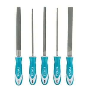 TOTAL THT918516 200MM/8″ 5PCS STEEL FILE SET