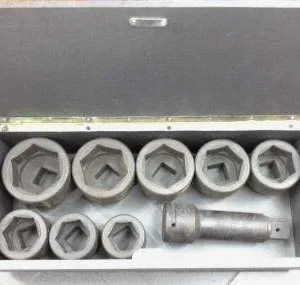 BETA 730 9PC 50-85MM 1-1/2?DR. H.D IMPACT SOCKET SET