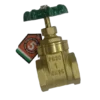 KAMCY PN20 1? DN25 BRASS GATE VALVE