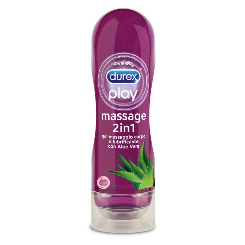 Durex 2in1 Massage Gel with Aloe Vera 200ml - request current price on allschoolabs.com