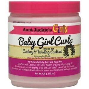 Aunt Jackie's Baby Girl Curls Curling & Twisting Custard 15oz - request current price on allschoolabs.com
