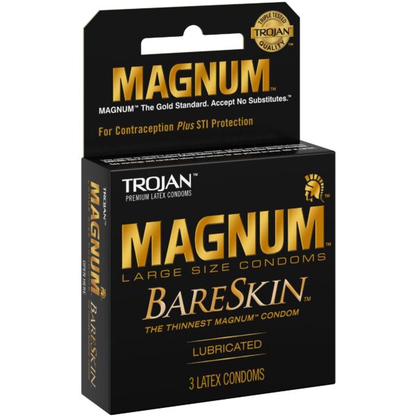Trojan Magnum Bareskin Condoms X 3 - request current price on allschoolabs.com