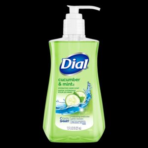 Dial Liquid Hand Soap Cucumber & Mint 7.5oz - request current price on allschoolabs.com
