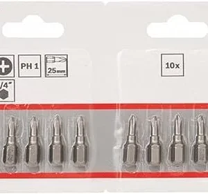 BOSCH 2607001509 25mm EXTRA HARD SCREWDRIVER BIT & SET