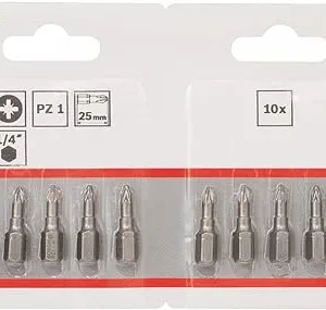 BOSCH 2607001555 25mm EXTRA HARD SCREWDRIVER BIT PZ1