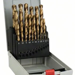 BOSCH 2608587019 1-13mm PROBOX HSS-TiN METAL DRILL BIT SET (titanium coating)